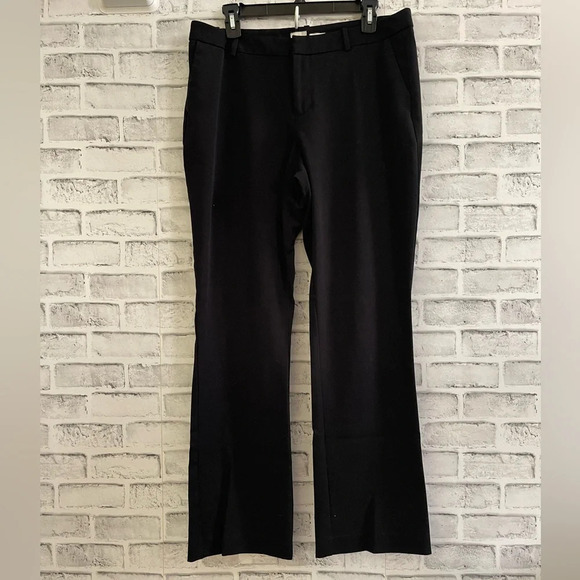 a new day Pants - Women’s A New Day black straight leg ankle length trouser slacks pants Size 12